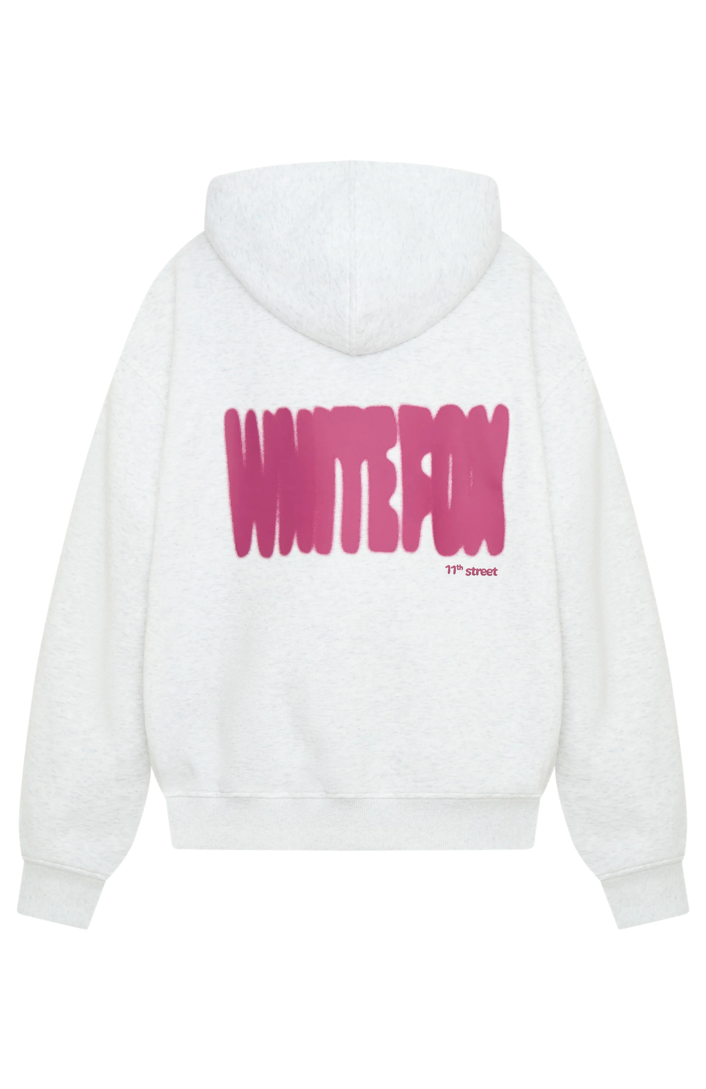 11th Street New York Or Nowhere Oversized Hoodie Berry Blast - Image 6