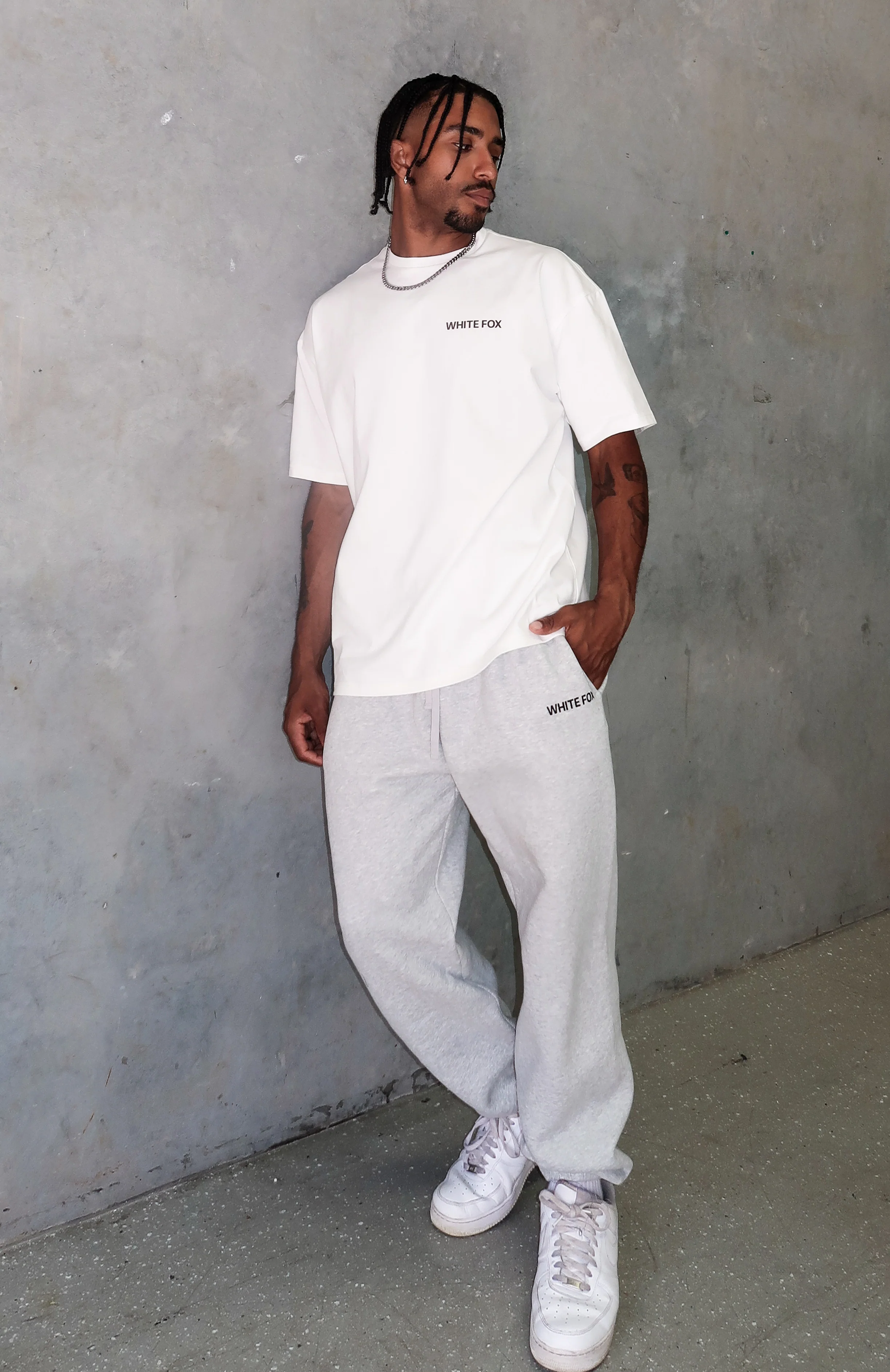 Core Classic Sweatpants Dark Grey Marle - Image 6