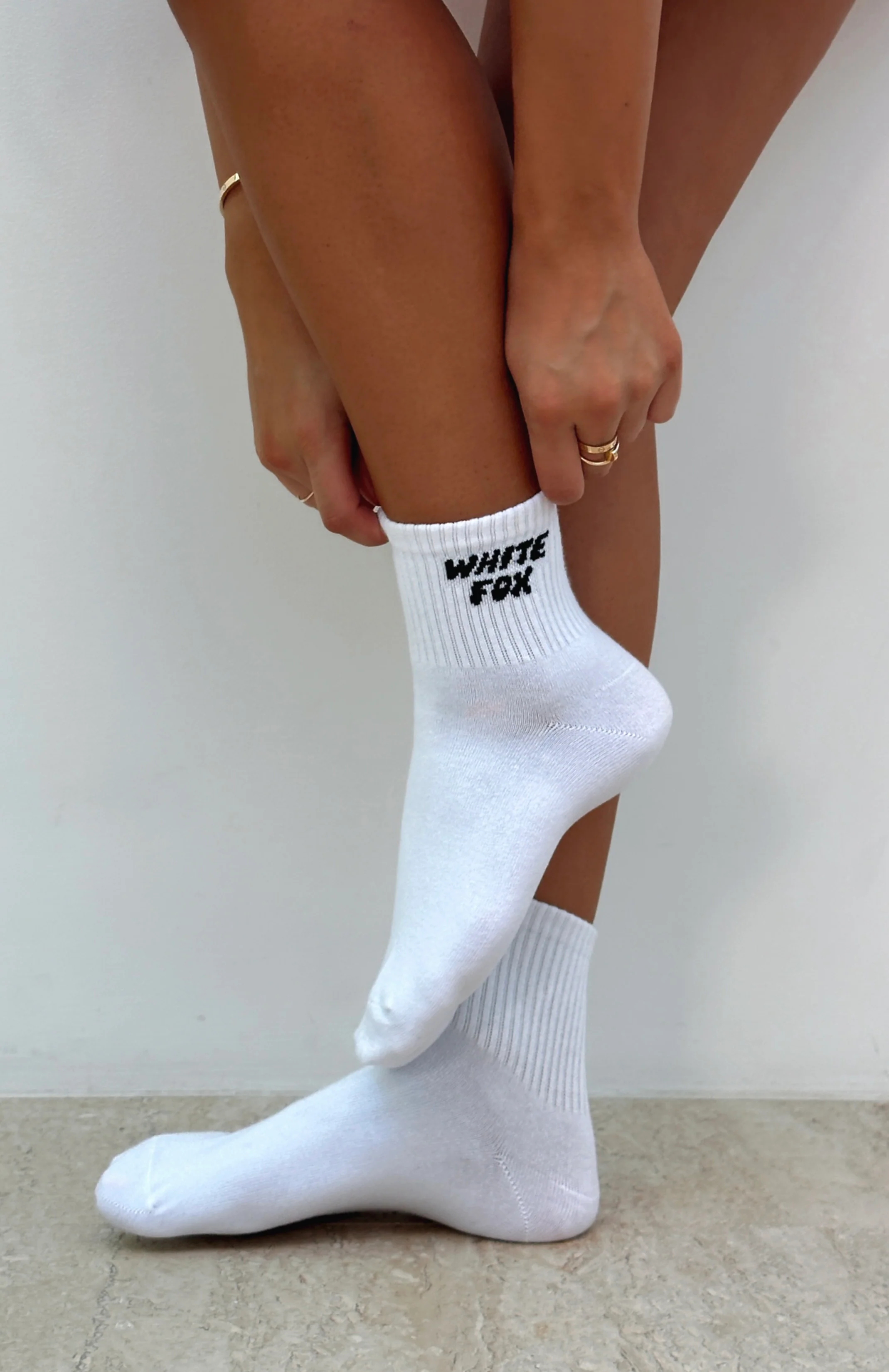 Offstage Socks White/Black