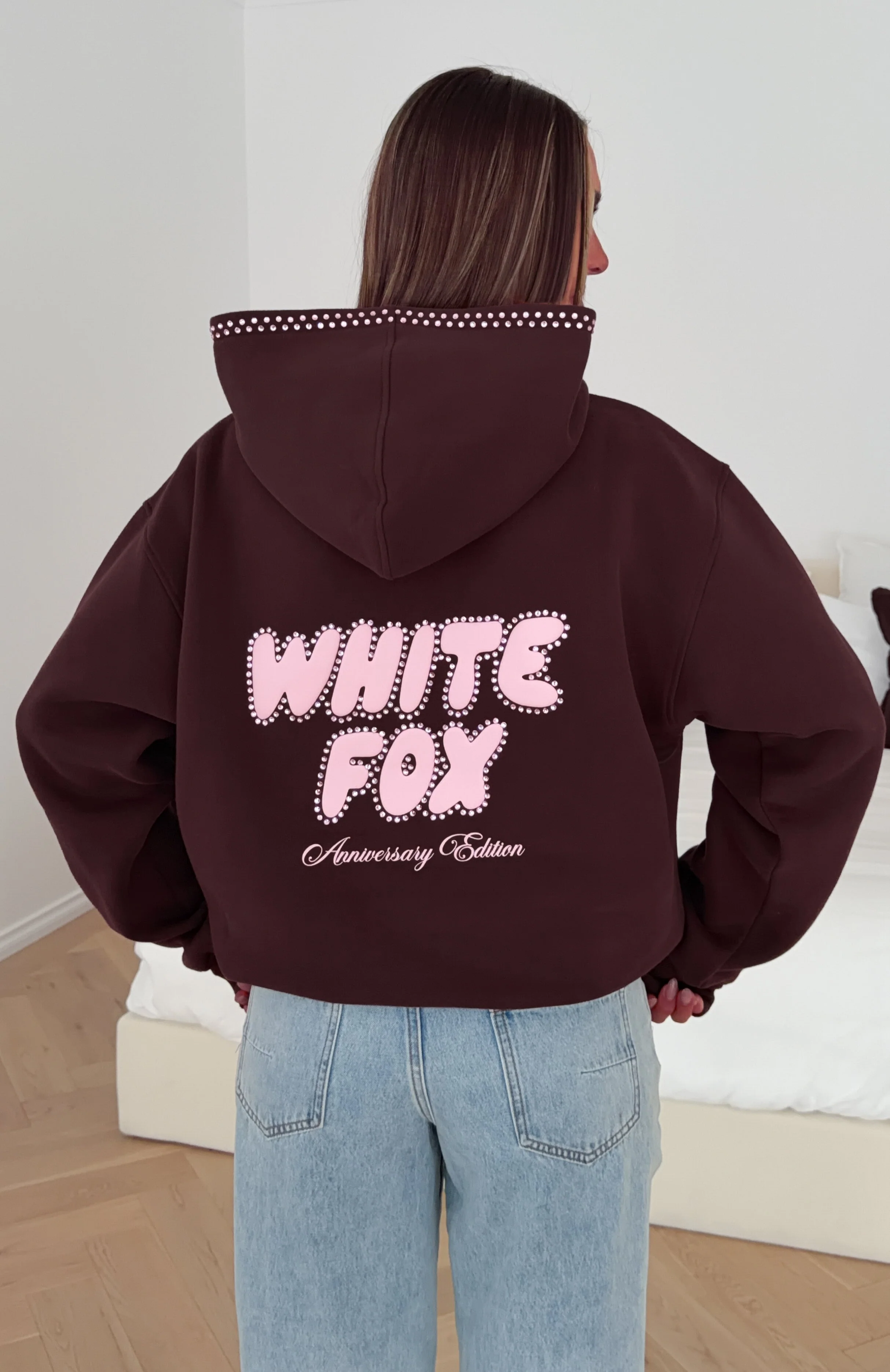 Vivid Light Oversized Hoodie Chocolate